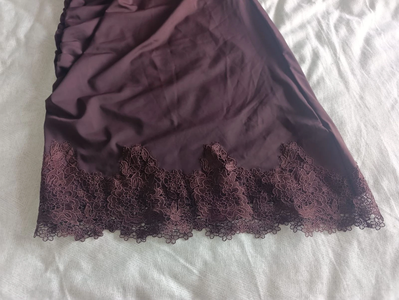 Sexy chocolate tie-neck Zara dress size L – photo 6